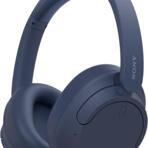 Sony WH-CH720N Noise Cancelling Wireless Headphones Bluetooth Over The Ear Headset with Microphone and Alexa Voice Control, O/S, Blue