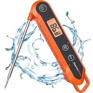 ThermoPro Waterproof Digital Instant Read Meat Thermometer Kitchen Cooking Food Thermometer with Backlight Steak Oil Fry Candy Thermometer