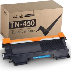 TN450 Toner Cartridge Replacement for TN-450 TN420 use with HL-2240 HL-2240D HL-2270DW HL-2280DW MFC-7360N MFC-7860DW DCP-7060D DCP-7065DN Printer(Black 1Pack)