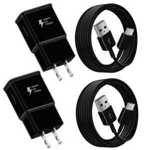 Type C Fast Charger for Samsung Android Phone with 5FT USB C Cable Fast Charging Cord for Samsung Galaxy S23/S22/S21/S20/S10/S9/S8 Plus/S10e/A55/A54/A53/A34/A25/A15/A14/A13/Note...