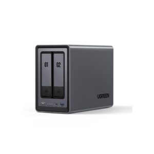 UGREEN NASync DXP2800, 2-Bay NAS with Intel N100 Quad-Core CPU (Up to 3.4GHz) 8G
