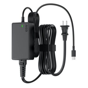 USB-C Laptop Charger 65W 45W For Lenovo Laptop Charger Lenovo Thinkpad Chromebook Yoga T480 T490 T580 E580 300e 500e C330 S340 730 C930,Hp Chromebook Probook EliteBook,Dell...