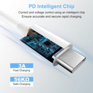 USB C to USB C Charging Cable for Apple 2Pack 10ft,Long Type C to C Fast Charger Cord,for iPhone 16 E/17/Air/15/Pro/Plus/Pro Max, for MacBook Pro/Air, for iPad Pro12.9/11in,Air...