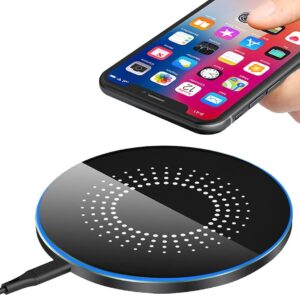 Wireless Charger 30W, Fast Wireless Charging Pad, Cordless charger, Charging Station Compatible with Samsung Galaxy S24/S23/S22/S21/S20, Fast Charger Compatible with iPhone 16...