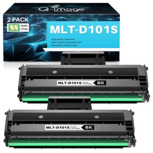 [with chip] MLT-D101S Compatible Toner Cartridge Replacement for Samsung 101S D101S MLT-D101S Work with Samsung ML-2165 ML-2165W ML-2160 ML-2160W SCX-3400 SCX-3400F SCX-3405FW...