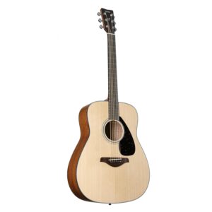 Yamaha FG800 M 6 String Beginner Guitar, Solid Spruce Top, Traditional Western Dreadnought, Rosewood Fingerboard & Bridge, Nato/Mahogany Back & Sides, Matte Finish, Scalloped...