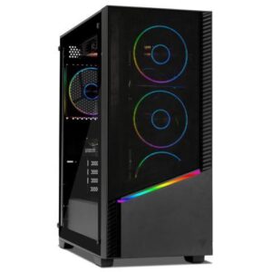 Yeyian Gaming Desktop PC YPA-EL780DC-57T1N AMD Ryzen 7 7800X3D 32GB DDR5 1TB SSD GeForce RTX 5070 Ti Windows 11 Home