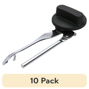 (10 pack) Mainstays Stainless Steel Can Opener, Black