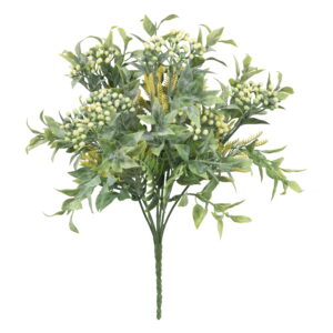 12-inch Artificial Green Mixed Berry Plant Pick, for Indoor Use, by Mainstays