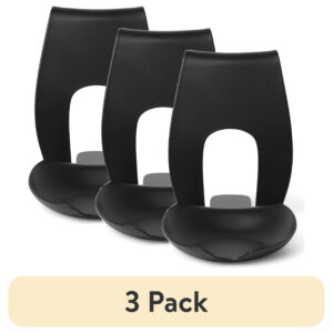 (3 pack) Mainstays Spoon Rest and Pot Lid Holder Black Metal