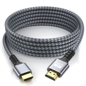 4K Hdmi Cable 20ft High Speed HDMI Cable 4K@60HZ 3D ARC Gold Plated Connector Ethernet Audio Video Return Cord for UHD TV Monitor Laptop Xbox PS4/PS5
