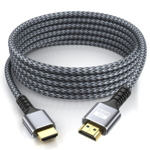 4K Hdmi Cable 25ft High Speed HDMI Cable 4K@60HZ 3D ARC Gold Plated Connector Ethernet Audio Video Return Cord for UHD TV Monitor Laptop Xbox PS4/PS5
