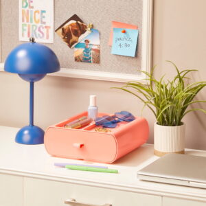 Becky G for Mainstays Drawer Organizer, Coral