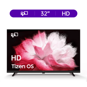 FPD 32-inch Smart TV, 720P HD Compatible with Samsung TV Plus, Smartthings Built in Gaming Hub, Dolby Audio, Hdr10, Voice Control, Flat Television with Miracast