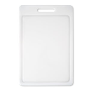 Mainstays 12"X18" Non-Slip Poly Cutting Board, White Color