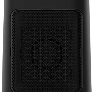 Mainstays 1500W Ceramic Fan-Force Electric Space Heater, Black