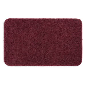 Mainstays Basic Polyester Large Bath Rug, Red, 24" x 40"