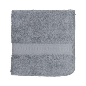 Mainstays Basic Washcloth, Soft 100% Cotton and Highly Absorbent Washcloth, Grey