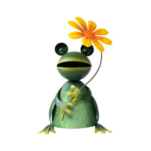 Mainstays Metal Frog Statue