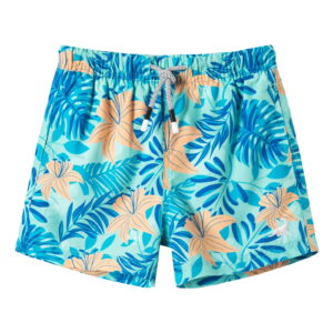 SURF CUZ Boys Swim Trunks Toddler Swim Shorts UPF 50+ Bathing Suit for Boy Swimsuit Quick Dry Mesh Beach Boardshorts Swimwear