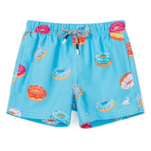 SURFCUZ Boys' Swim Trunks Quick Dry Kids Swimwear Mesh Lined Boy Swim Shorts, UPF 50+, Sizes 2T-12